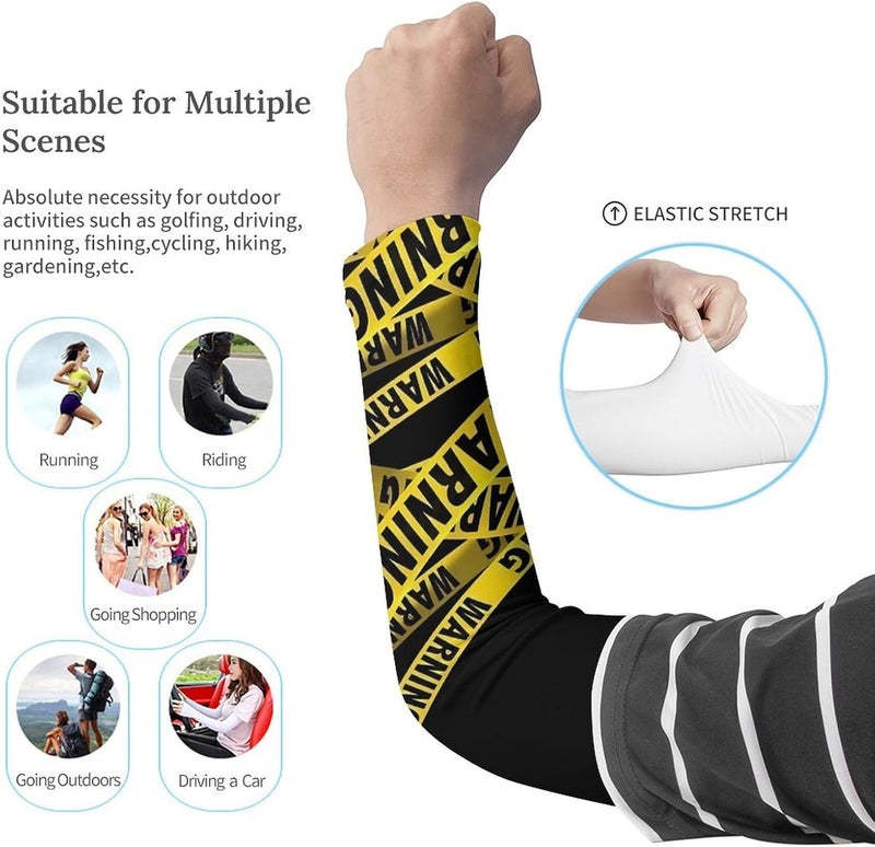 QiErDesign Marble Sports Compression Arm Sleeves for Men & Women - Youth Arm Sleeve Baseball Volleyball Sleeves & Basketball Sleeve - Image 2